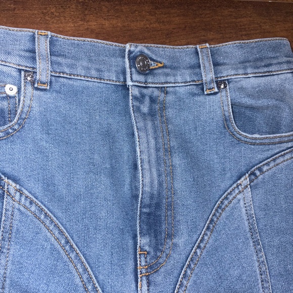 Mugler spiral women’s jeans - Picture 2 of 6